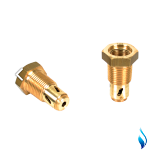 Válvula P2 RF 1/2" NGT Com Bloqueador Cilindro: 1/2" 14 NGT - Serviço: 3/8" 19 BSP